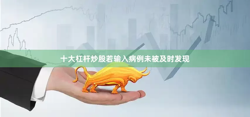 十大杠杆炒股若输入病例未被及时发现