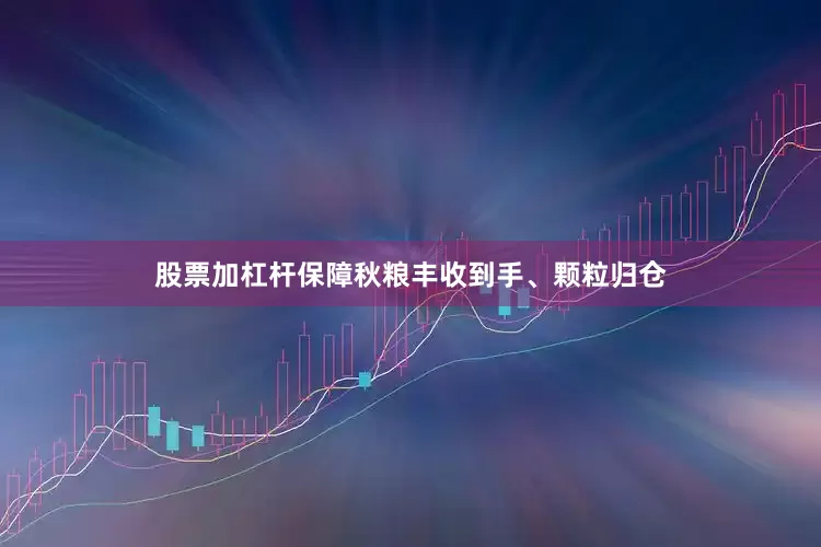 股票加杠杆保障秋粮丰收到手、颗粒归仓